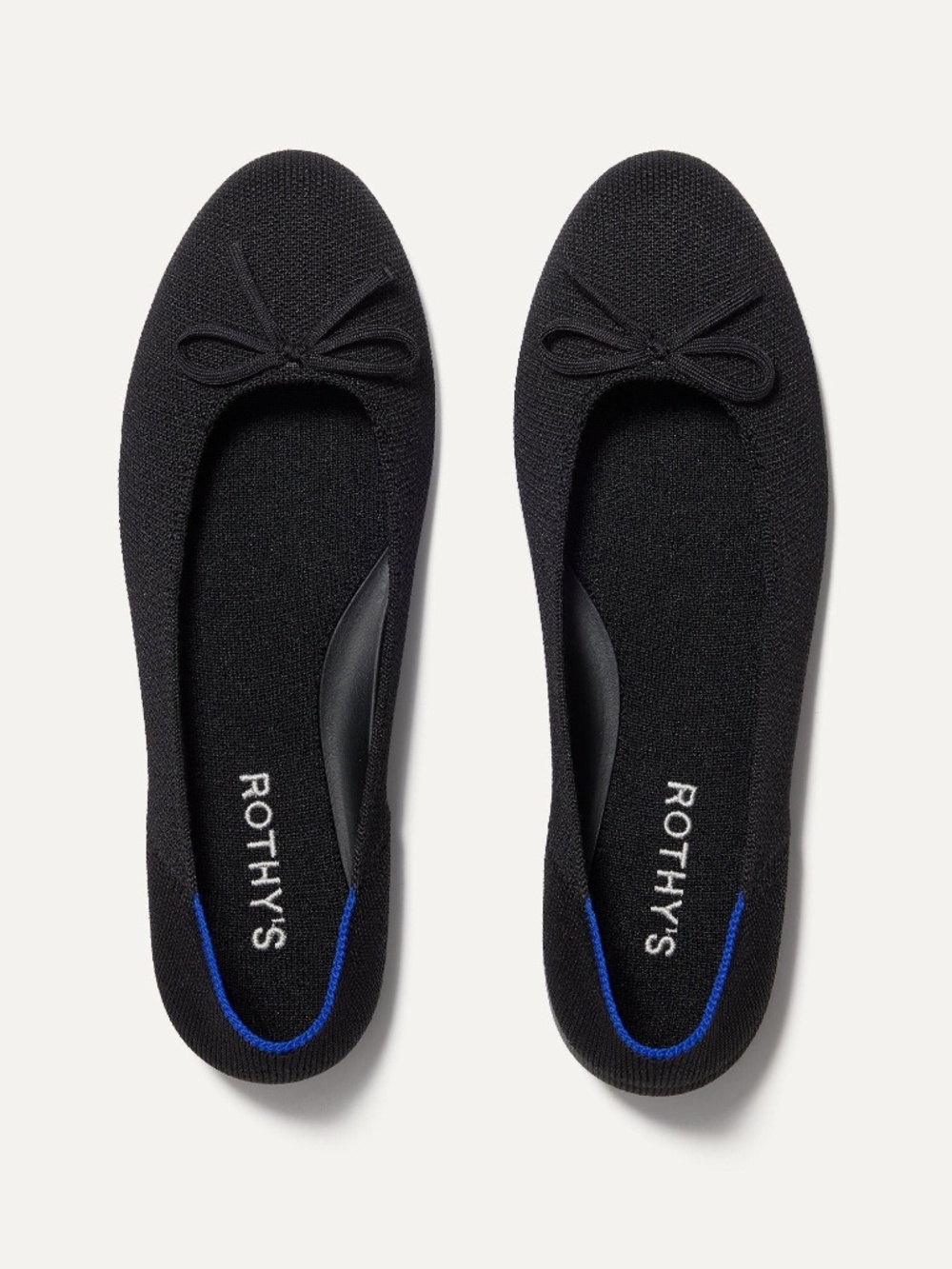 Rothy's The Ballet Flat - Black Size 8.5